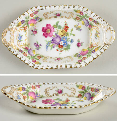 Dresden Sprays Nut Dish