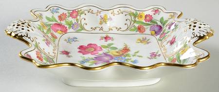 Dresden Sprays 9" Handled Square Bon Bon