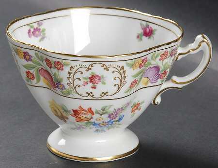 Dresden Sprays Footed Cup