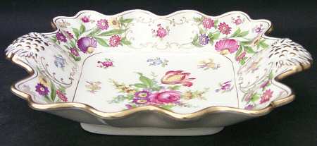 Dresden Sprays 9" Handled Square Bon Bon