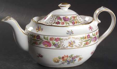 Dresden Sprays Small Teapot & Lid