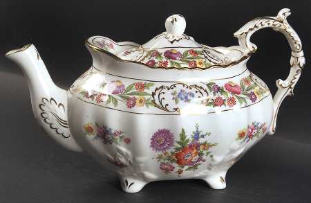 Dresden Sprays Teapot & Lid