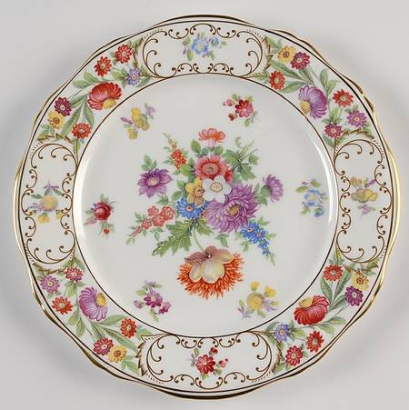 Dresden Sprays Salad Plate