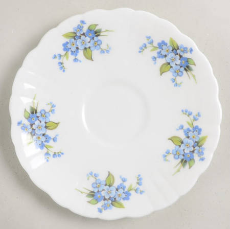 Forget Me Not Saucer for Demitasse Cup