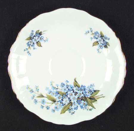 Forget Me Not Saucer