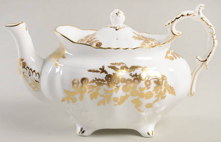 Golden Tansy Teapot & Lid