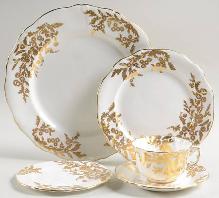Golden Tansy 5 Piece Place Setting