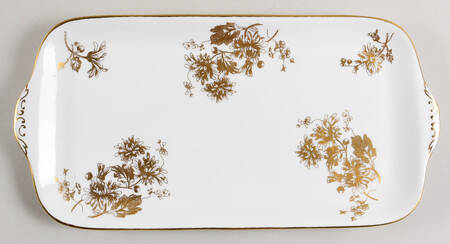 Golden Tansy 13" Sandwich Tray