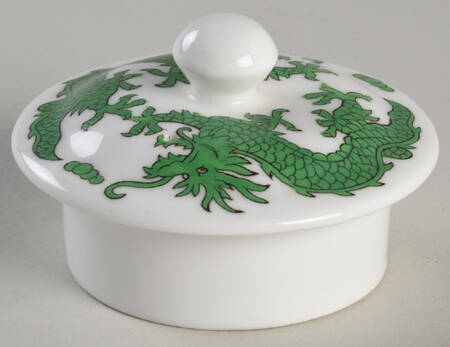 Green Dragon Lid for Mini Teapot