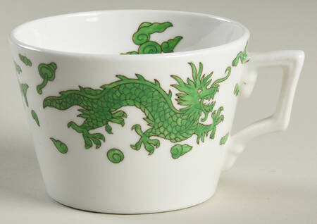 Green Dragon Flat Cup by Hammersley