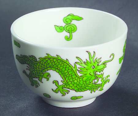 Green Dragon Mini Open Sugar Bowl by Hammersley