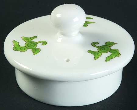 Green Dragon Lid for Teapot