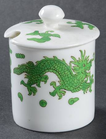 Green Dragon Jam/Jelly & Lid by Hammersley