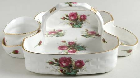 Grandmother's Rose Strawberry Basket-Open Sugar