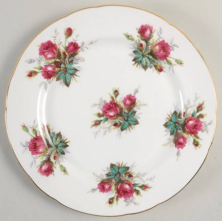 Grandmother's Rose Dinner Plate