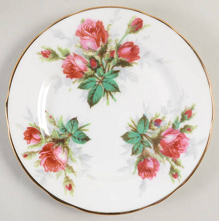 Grandmother's Rose Bread & Butter Plate