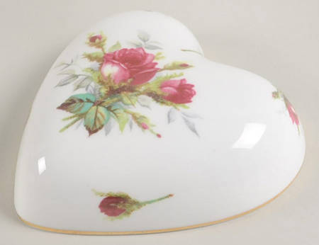 Grandmother's Rose Lid for Heart Shape Box