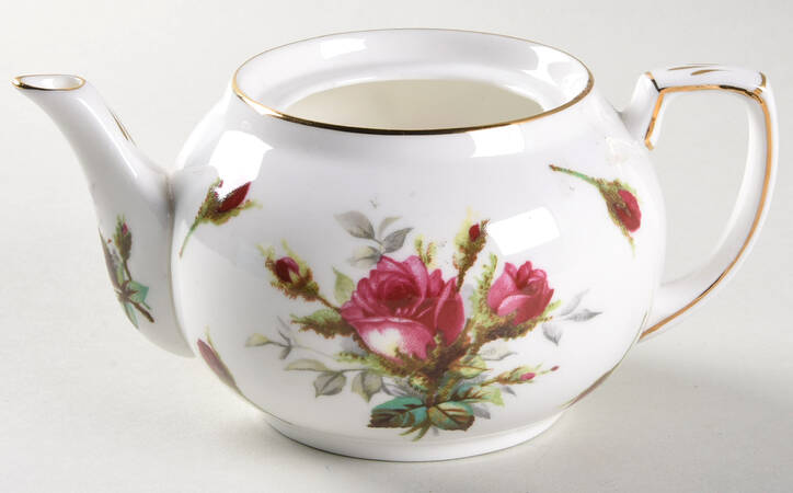 Grandmother's Rose Mini Teapot No Lid