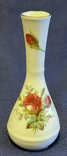 Grandmother's Rose 4" Bud Vase