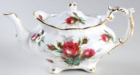 Grandmother's Rose Mini Teapot & Lid