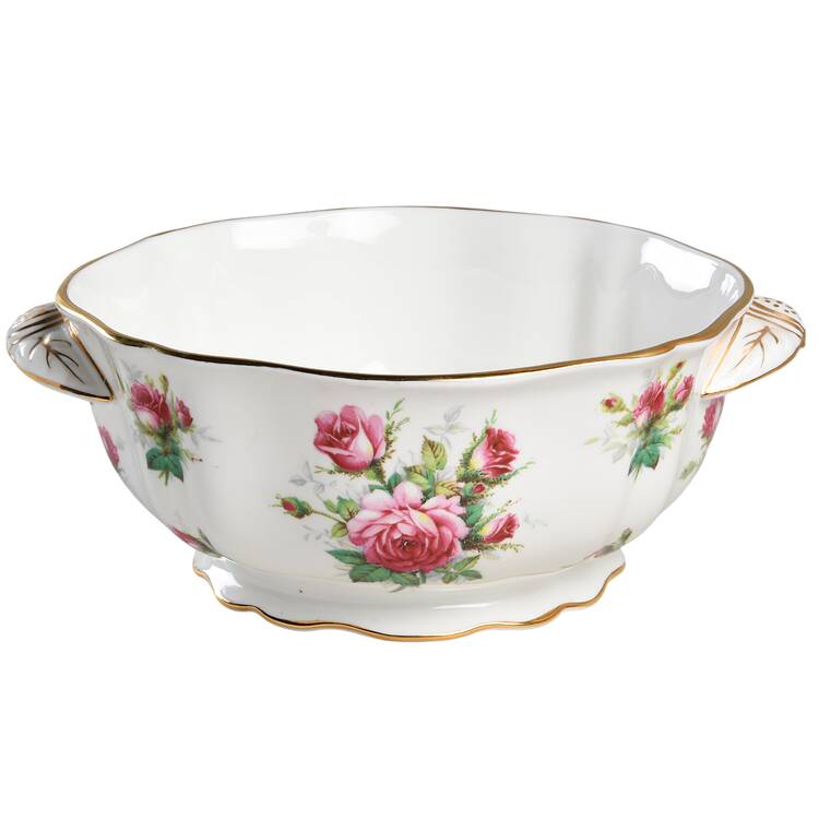 Grandmother's Rose Tureen No Lid