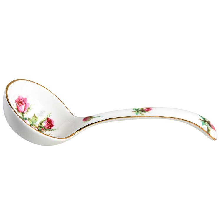 Grandmother's Rose Tureen Ladle