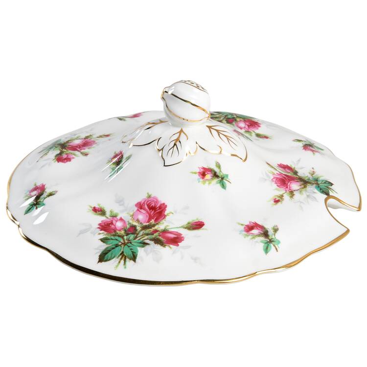 Grandmother's Rose Lid for Tureen
