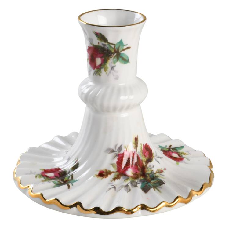 Grandmother's Rose 3" Candlestick