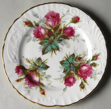 Grandmother's Rose Bread & Butter Plate