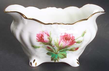 Grandmother's Rose Open Sugar Bowl