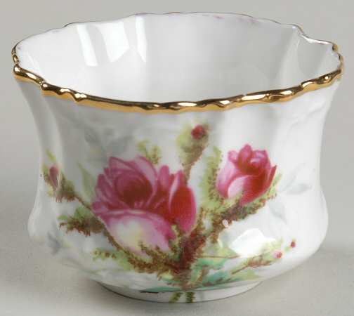 Grandmother's Rose Mini Open Sugar Bowl