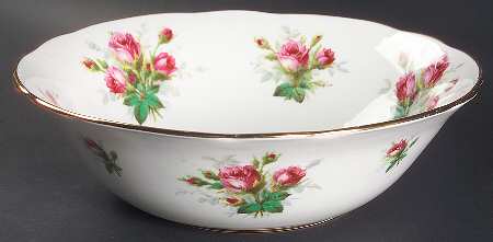 Grandmother's Rose 11" Large Salad Serving Bowl
