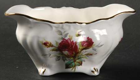 Grandmother's Rose Mini Open Sugar Bowl