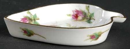 Grandmother's Rose Small Spade Shape Ashtray