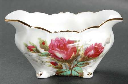 Grandmother's Rose Mini Open Sugar Bowl