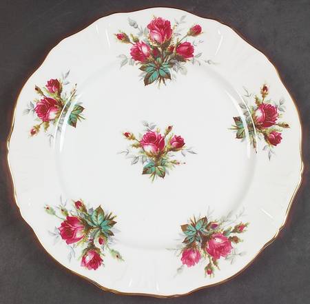 Grandmother's Rose Dinner Plate