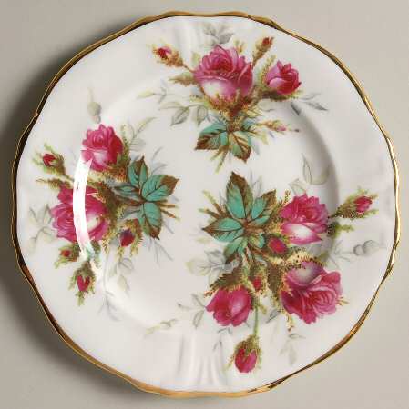 Grandmother's Rose Bread & Butter Plate