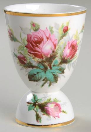 Grandmother's Rose Double Egg Cup