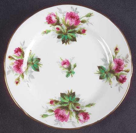 Grandmother's Rose Bread & Butter Plate