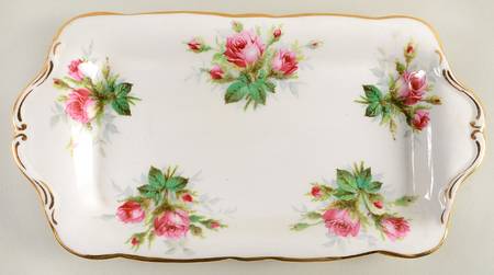 Grandmother's Rose Large Sandwich Tray