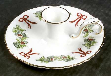 Hammersley Holly Candleholder