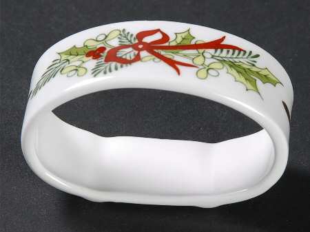 Hammersley Holly Napkin Ring