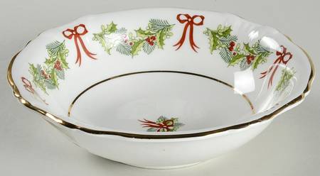 Hammersley Holly Coupe Cereal Bowl