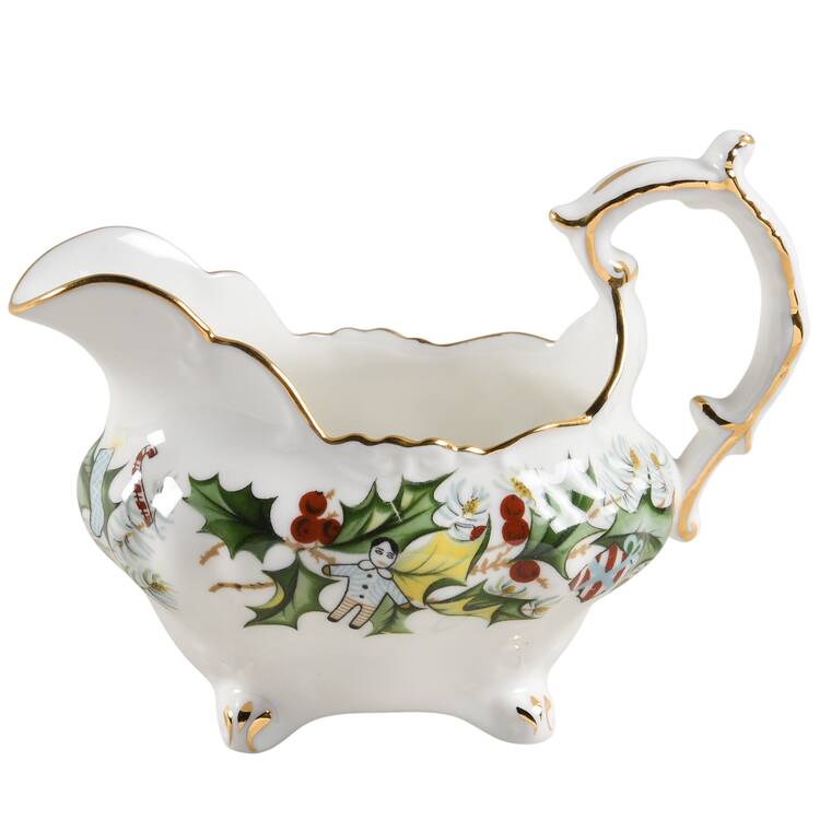 Christmas Holly Creamer