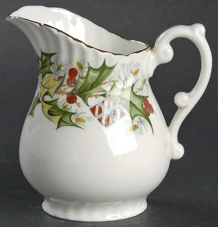 Christmas Holly Creamer