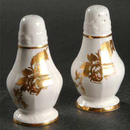 Hammersley Rose Salt & Pepper Set