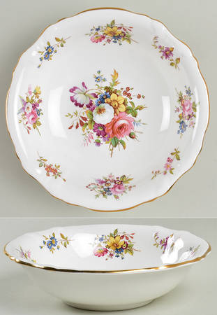 Howard Sprays (Scalloped, Embossed) Coupe Cereal Bowl