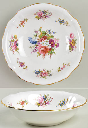 Howard Sprays (Scalloped, Embossed) Coupe Cereal Bowl