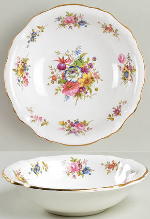 Howard Sprays (Scalloped, Embossed) Coupe Cereal Bowl