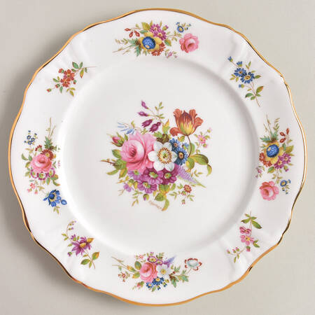Howard Sprays (Scalloped, Embossed) Salad Plate